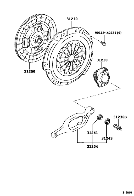 Clutch & Release Fork