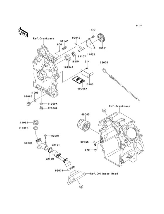 Oil pump/oil filter