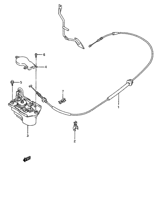 Auto cruise actuator