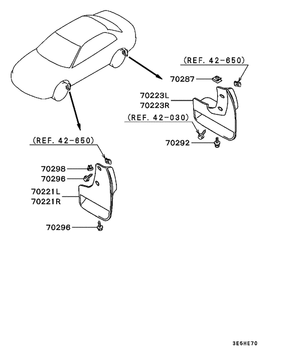 Mud guard,shield & stone guard