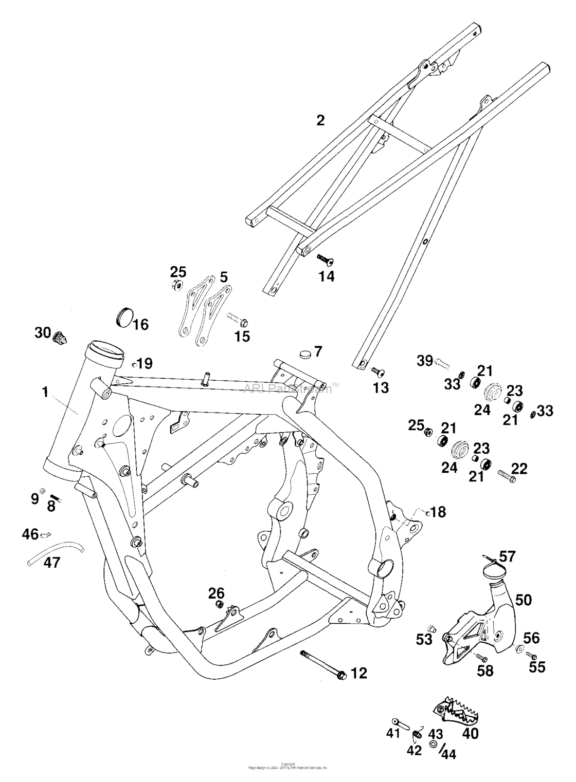 Frame, Sub Frame