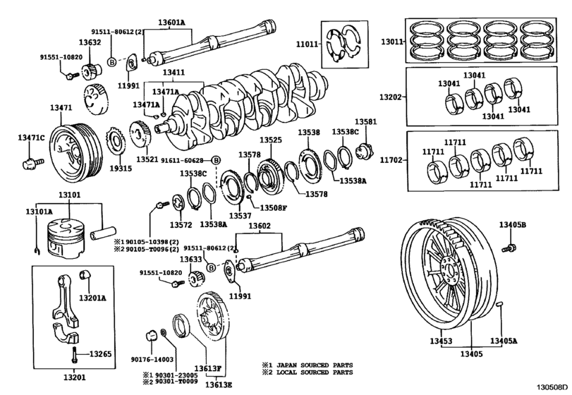 Crankshaft & Piston