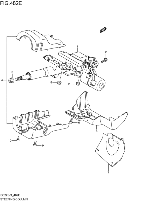 steering column