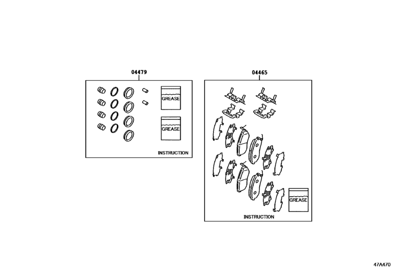 Front Disc Brake Caliper & Dust Cover