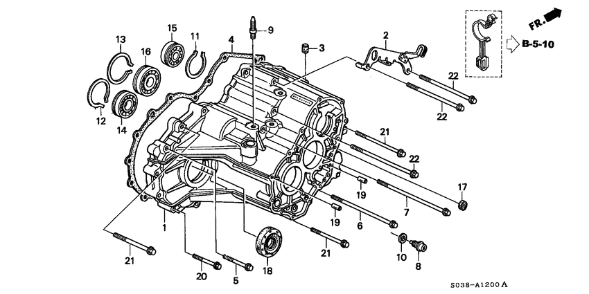 Transmission housing