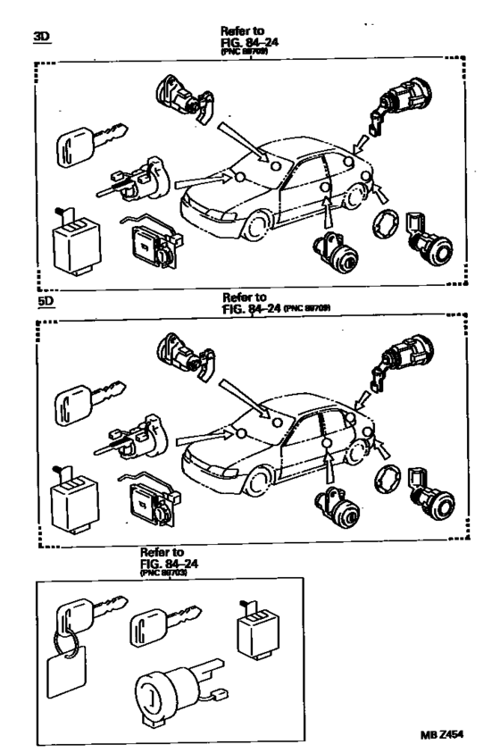 Lock Cylinder Set