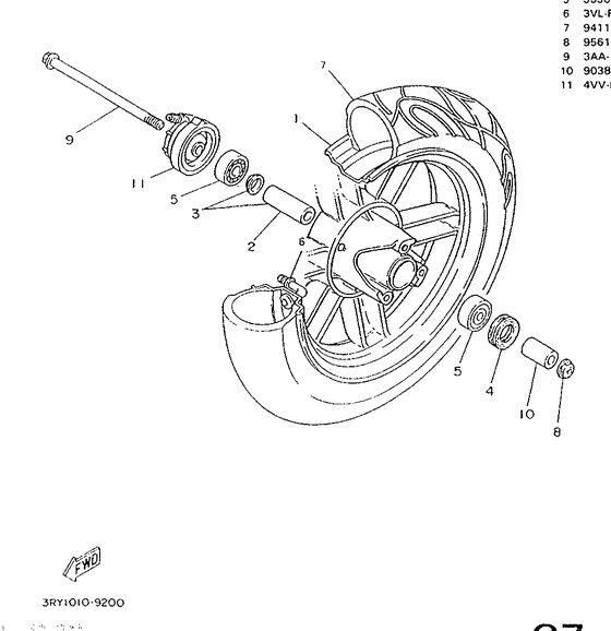 Front wheel