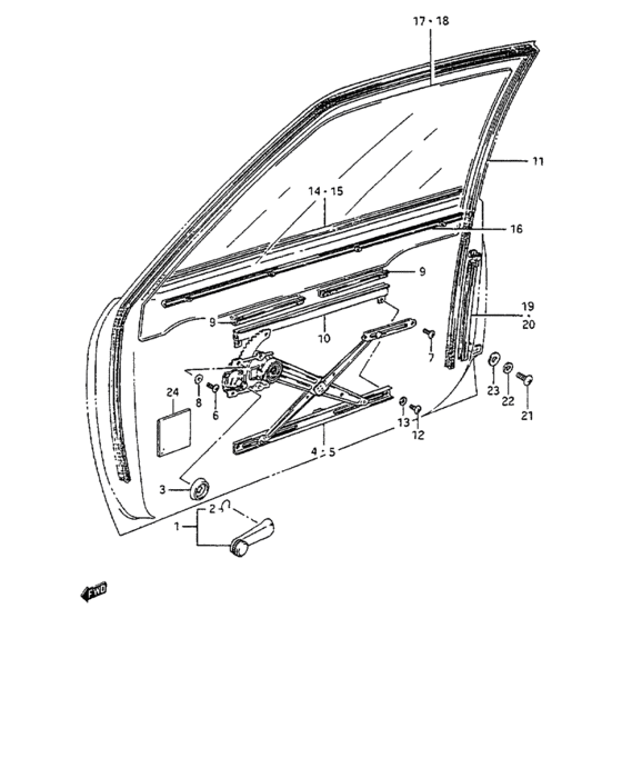 Front door regurator