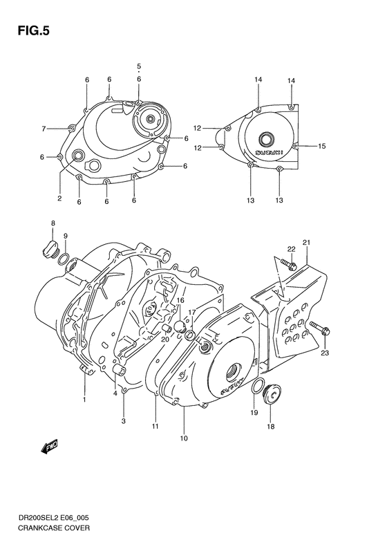 Crankcase cover