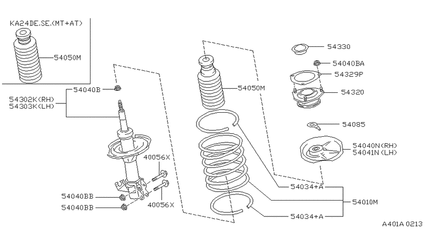 Front suspension
