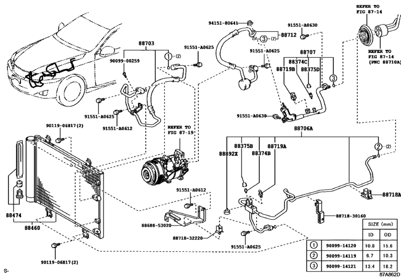 Heating & Air Conditioning - Cooler Piping
