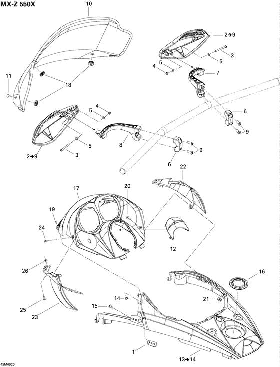 09- windshield and console