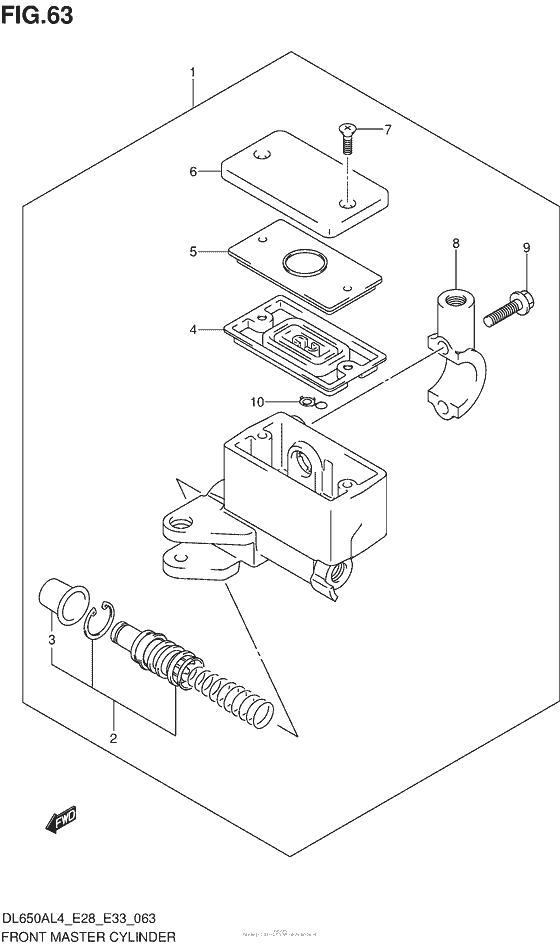 Front Master Cylinder
