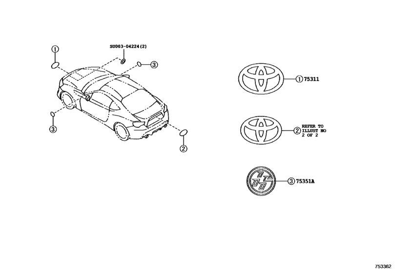 Emblem & Name Plate (Exterior & Interior)