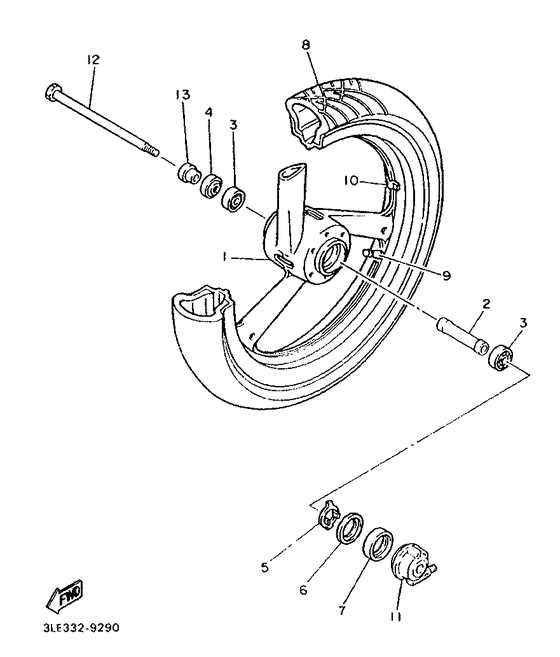 Front wheel