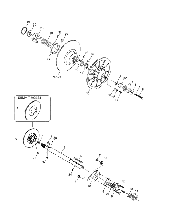 05- driven pulley