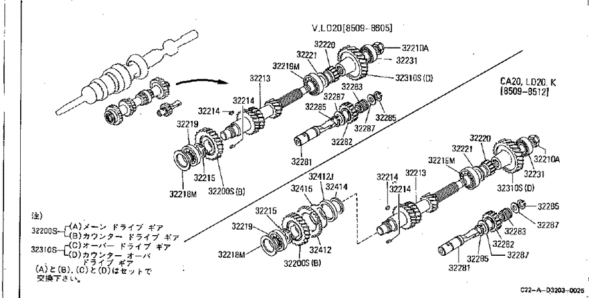 Transmission gear