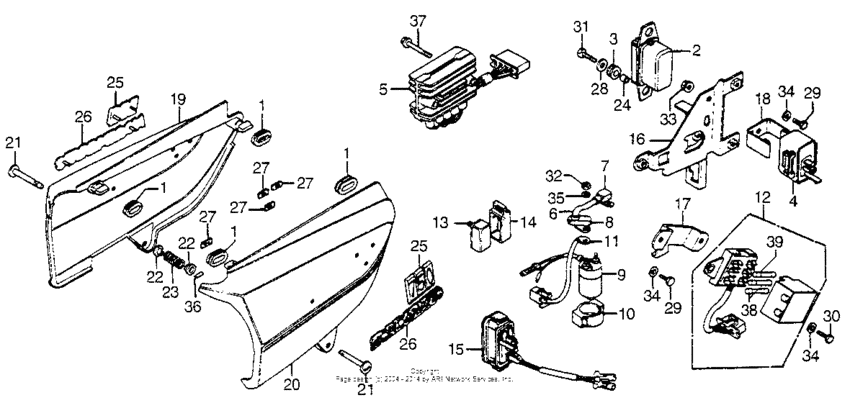 Side cover + electric plate