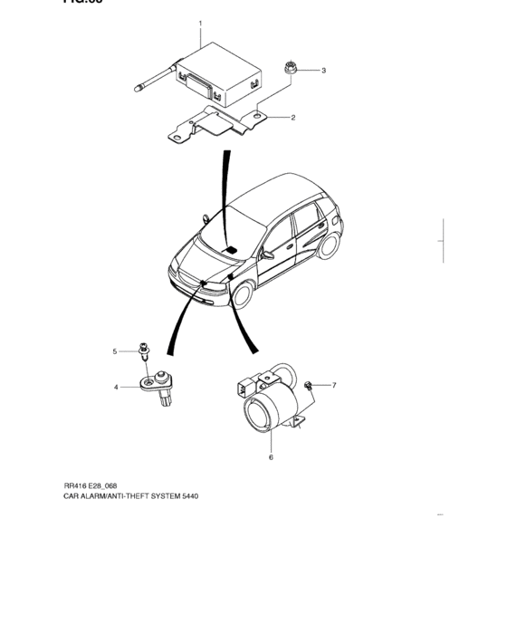 Car alarm/anti-theft system