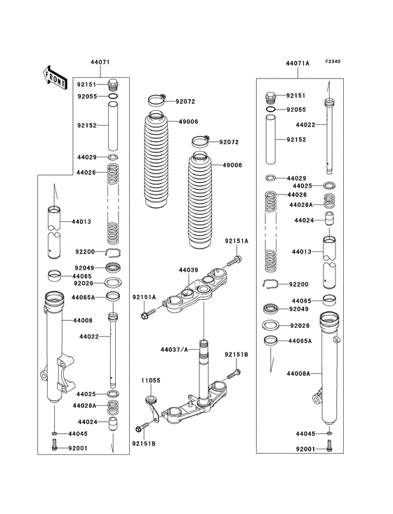 Front fork