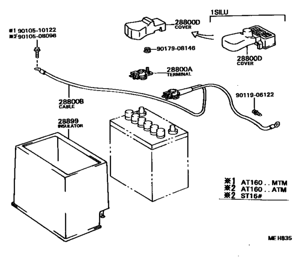 Battery & Battery Cable