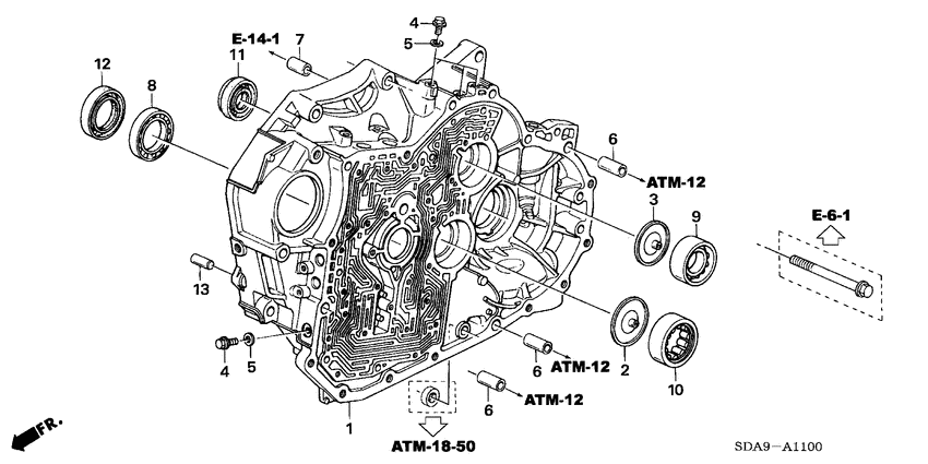 Torque converter case
