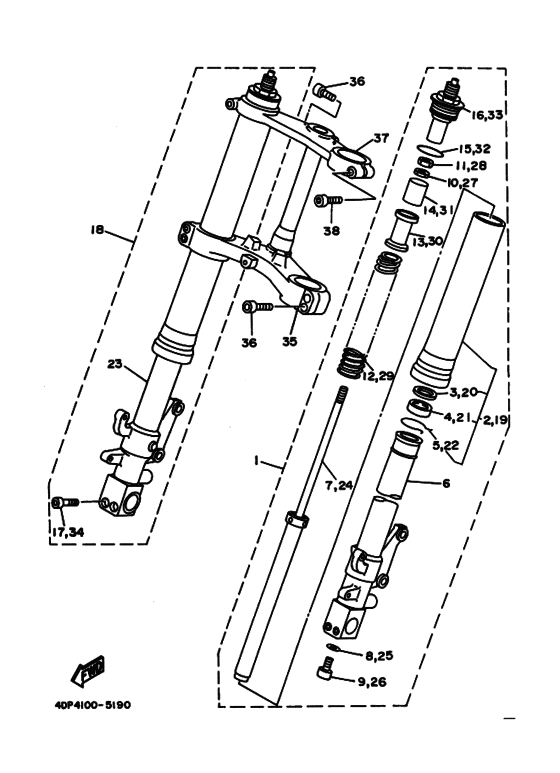 Front fork