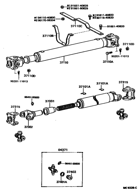 Propeller Shaft & Universal Joint