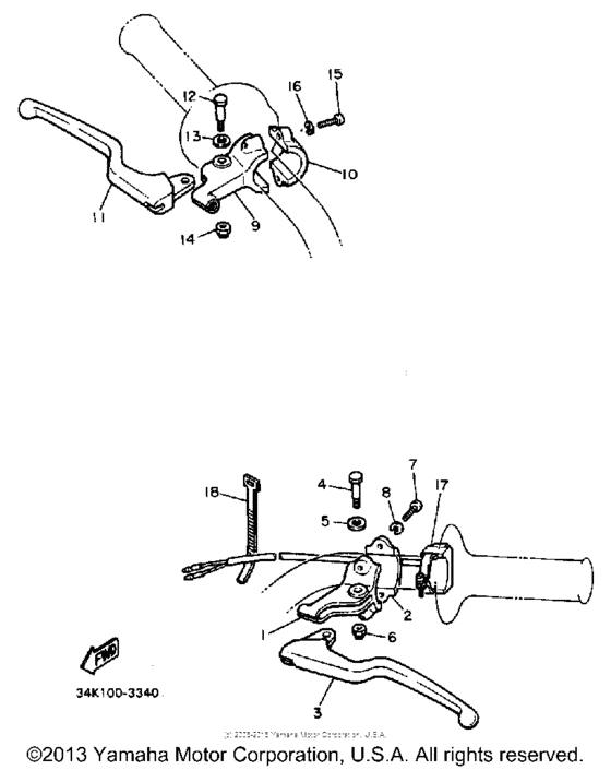 Handle switch-lever