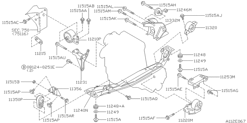 Engine & transmission   mounting