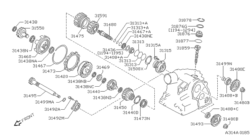 Governor,power train & planetary gear