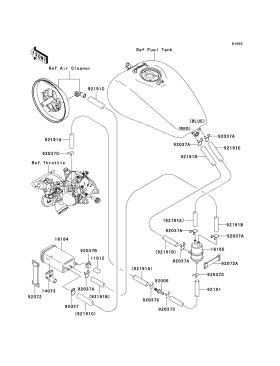 Fuel evaporative system(ca)