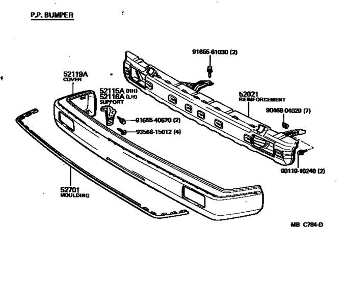 Front Bumper & Bumper Stay