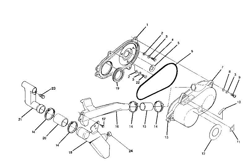 Clutch cover assembly