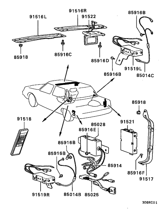 Miscellaneous accessory parts