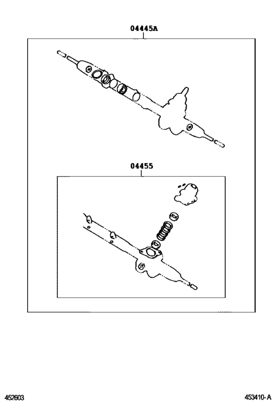 Front Steering Gear & Link