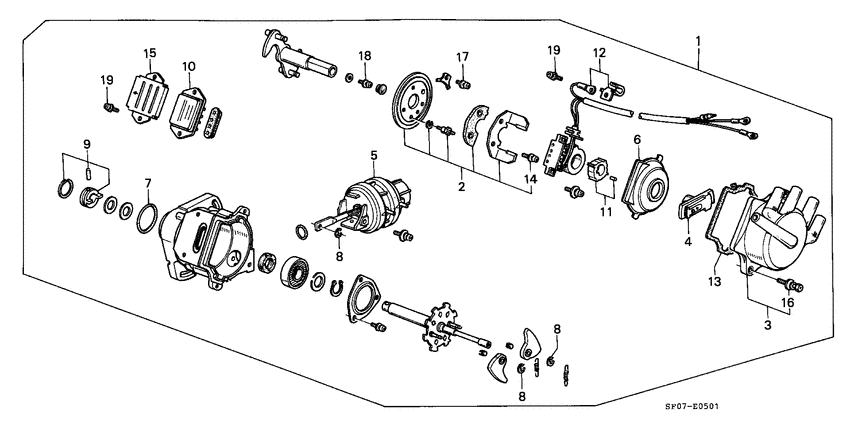 Distributor components