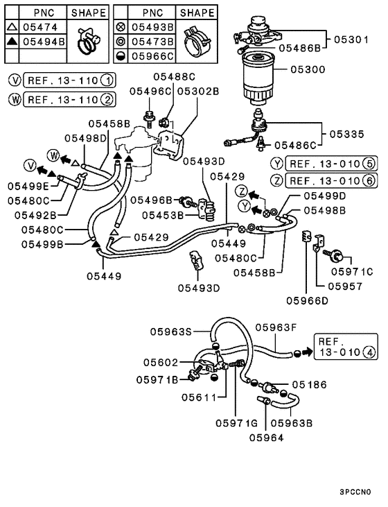 Fuel line & vapor gas control
