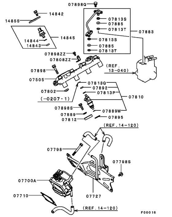 Injector & throttle body