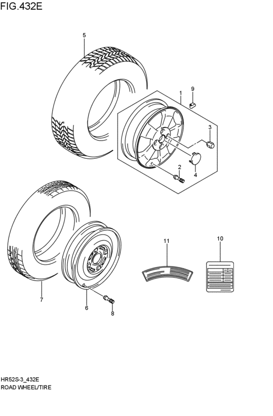 road wheel / tire