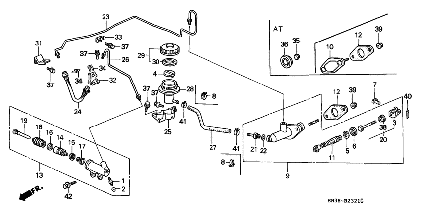 Clutch master cylinder