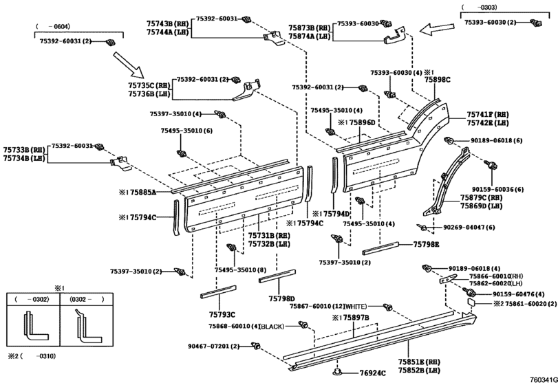 Spoiler & Side Mudguard