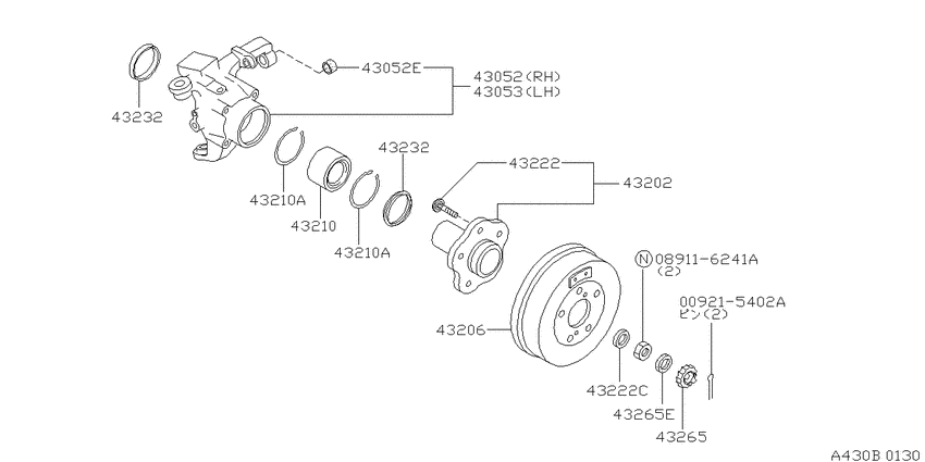 Rear axle