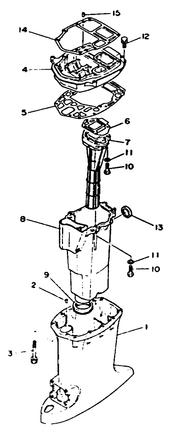 Upper casing