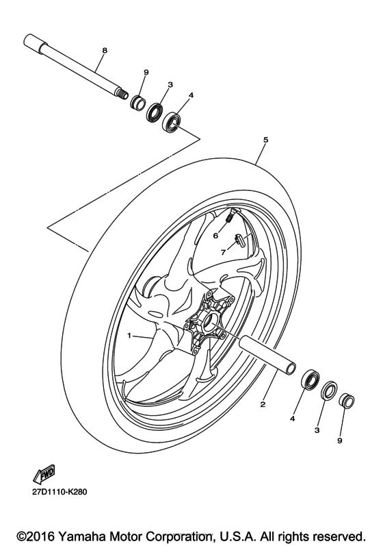 Front wheel