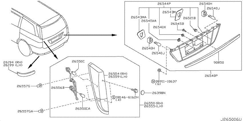 Rear combination lamp