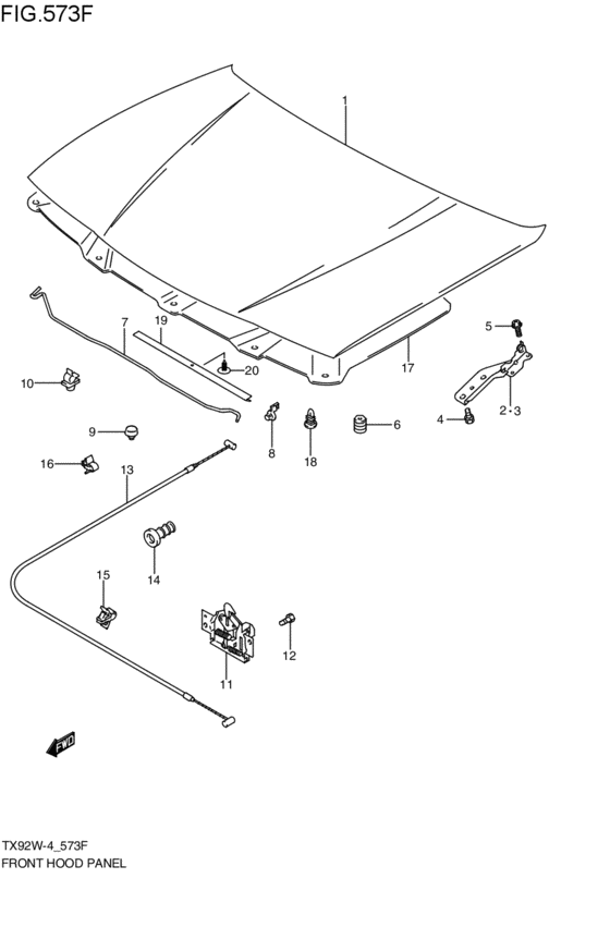 front hood