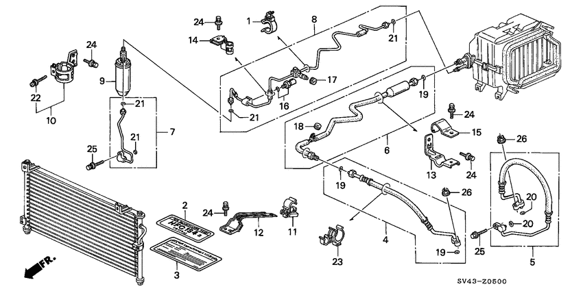 Hoses/pipes