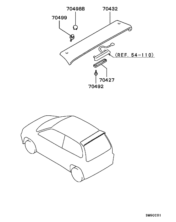 Rear garnish & moulding