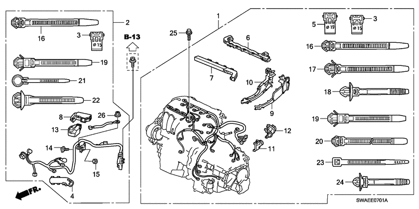 Engine wire harness